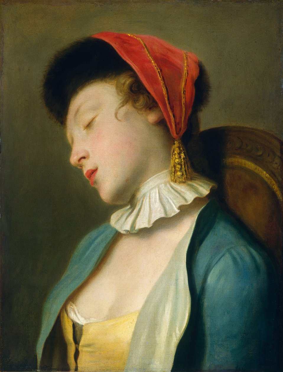 Una ragazza che dorme, 1760-1762 da Pietro Antonio Rotari