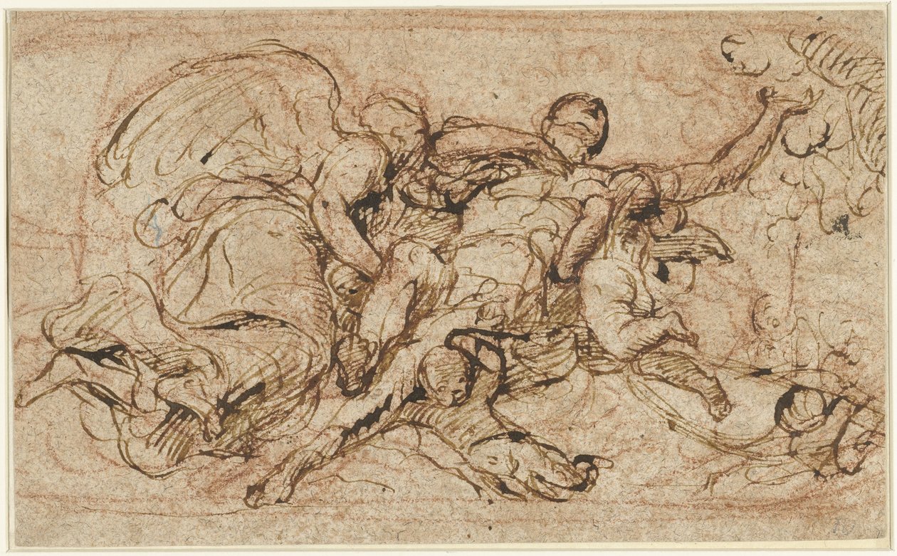 Assunzione di un santo da Pietro Testa