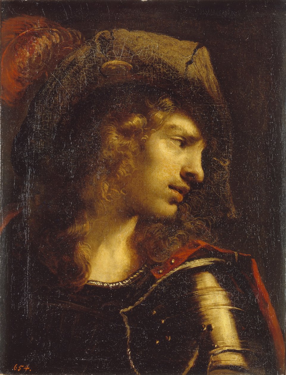 Testa del giovane guerriero da Pietro della Vecchia