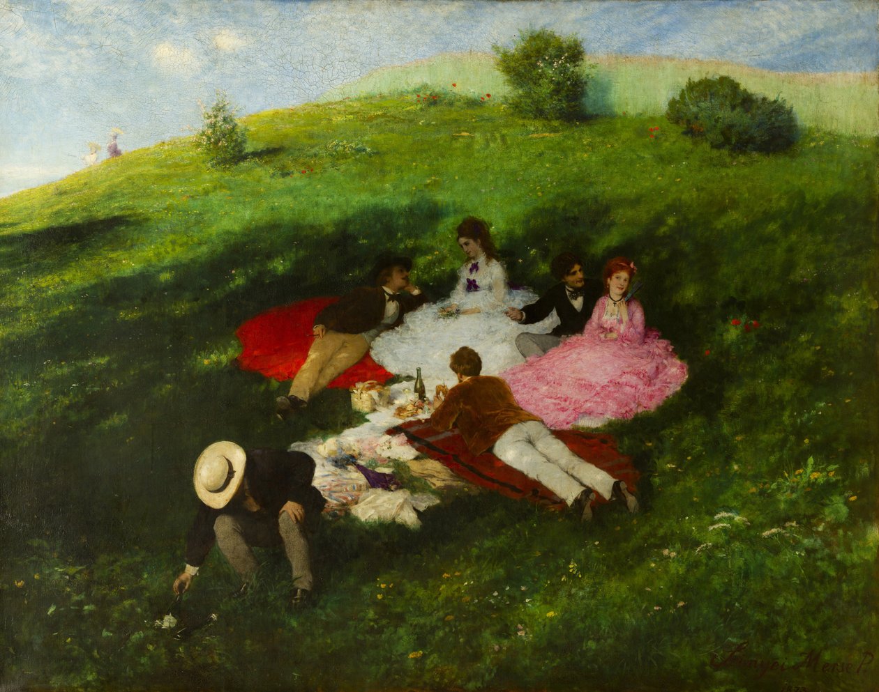 Picnic a maggio da Pál Szinyei Merse