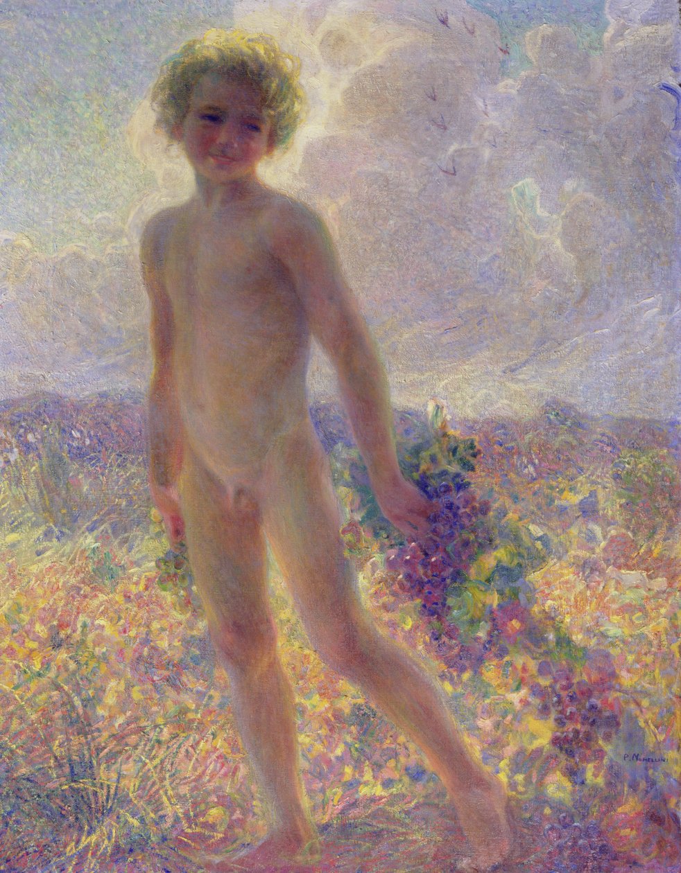 Giovane Bacco, 1910 da Plinio Nomellini