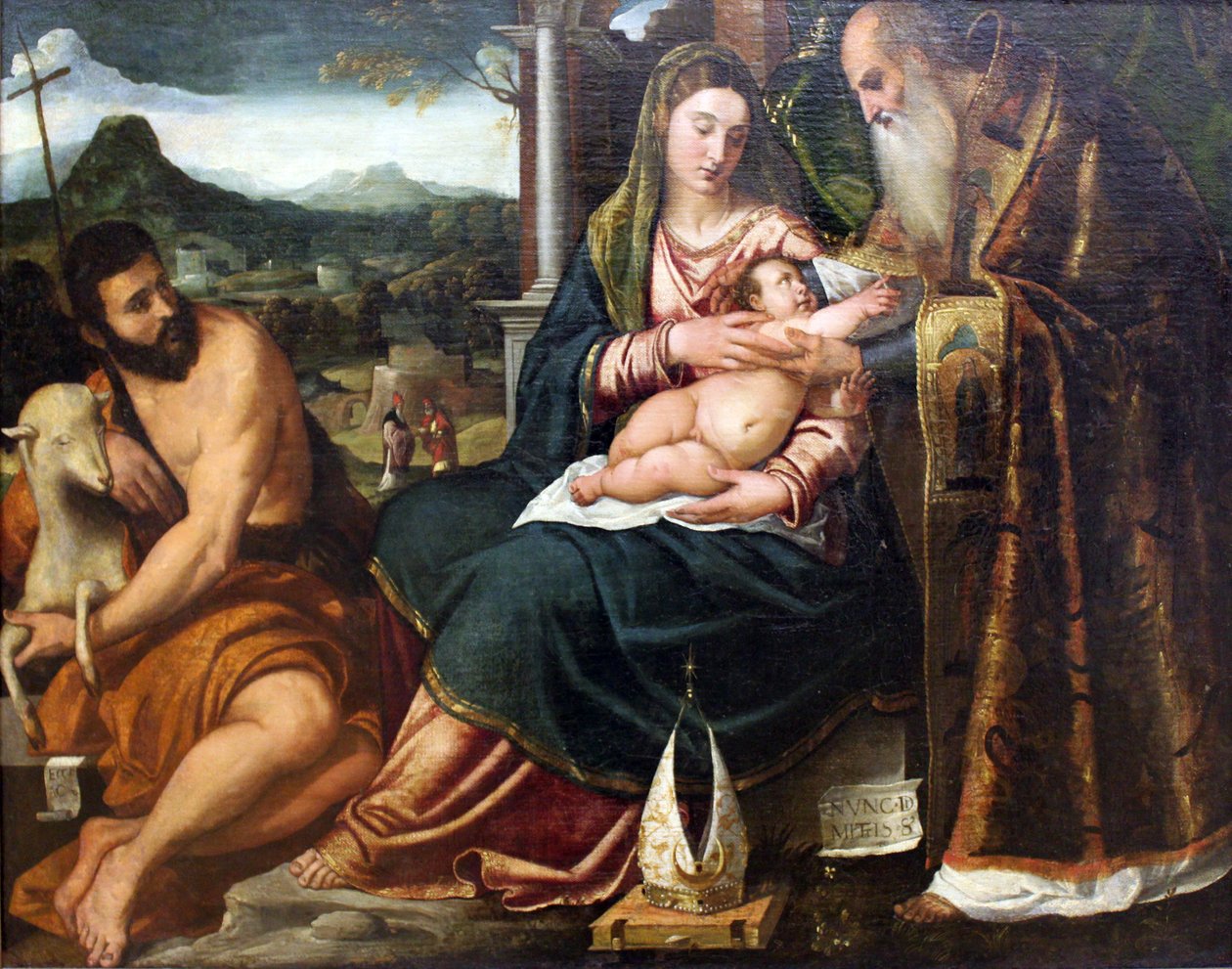 Conversazione sacra da Polidoro da Lanciano