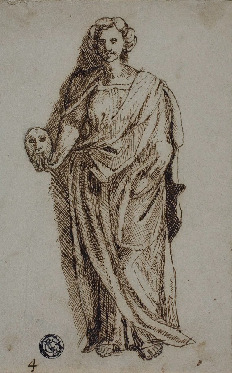 Melpomene da Polidoro da Caravaggio