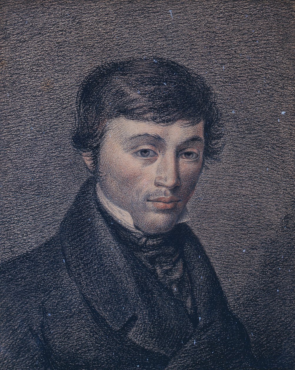 Ritratto di Adam Bernard Mickiewicz (1798-1855) da Polish School