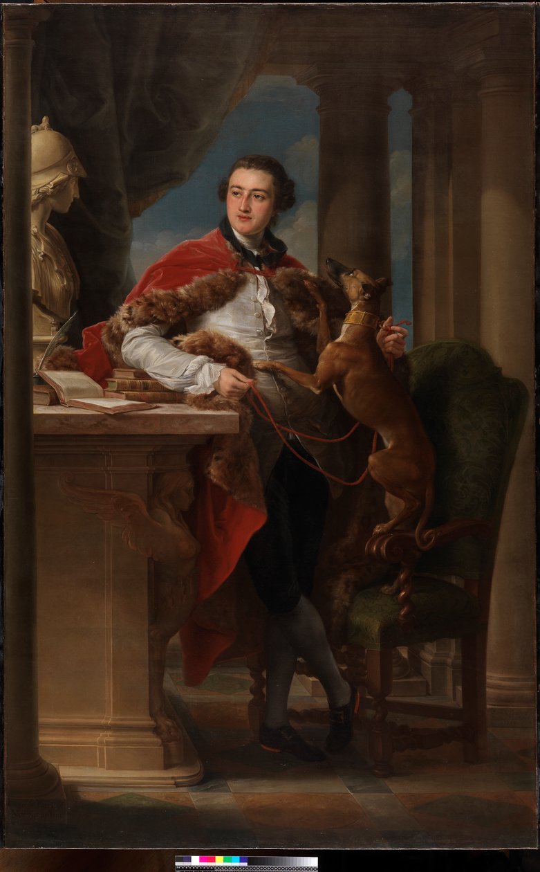 Charles Compton, 7° Conte di Northampton (1737-63) 1758 da Pompeo Girolamo Batoni