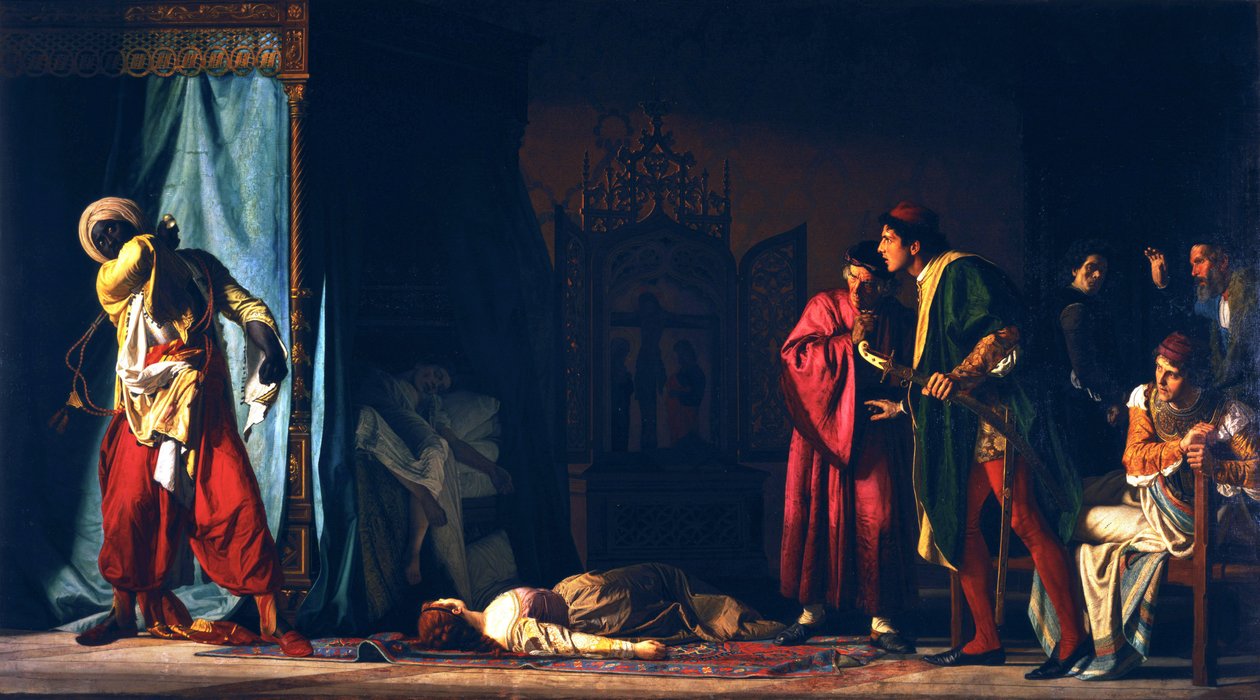 La morte di Otello da Pompeo Molmenti