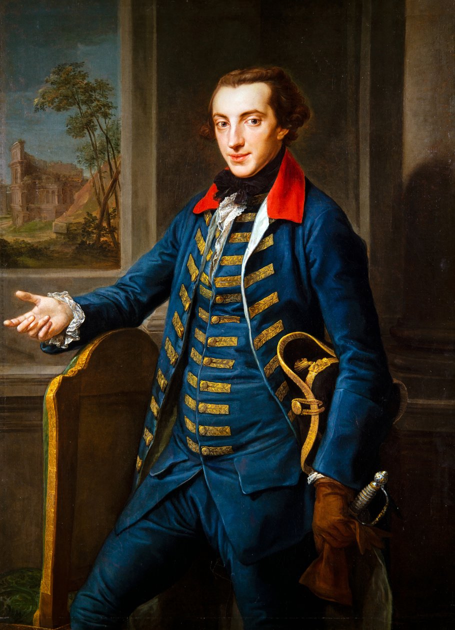 Ritratto di William Weddell da Pompeo Girolamo Batoni