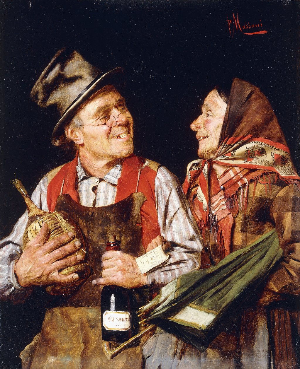 Il mercante di vino da Pompeo Massani
