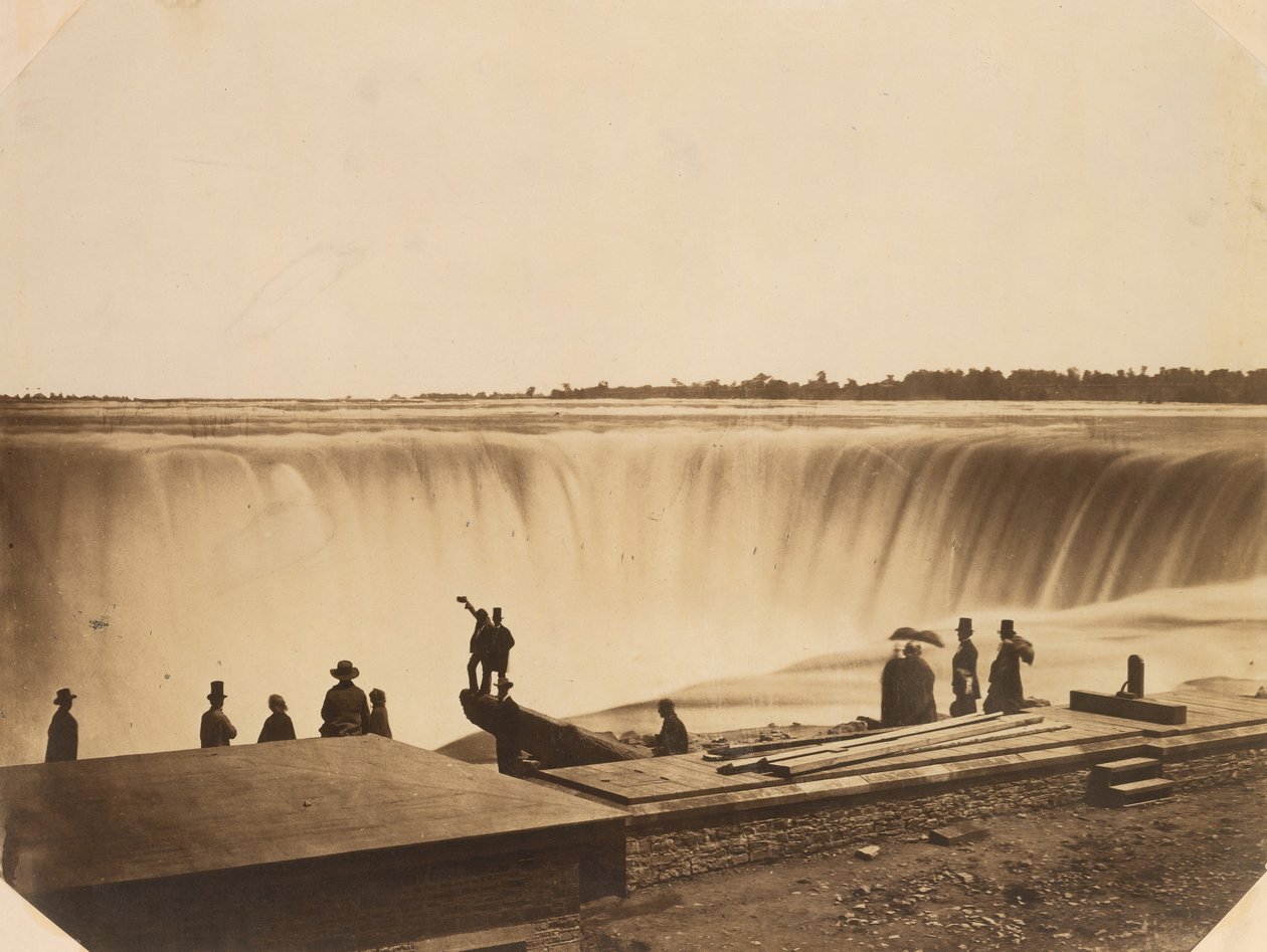 Cascate del Niagara da Possibly by Silas A. Holmes.