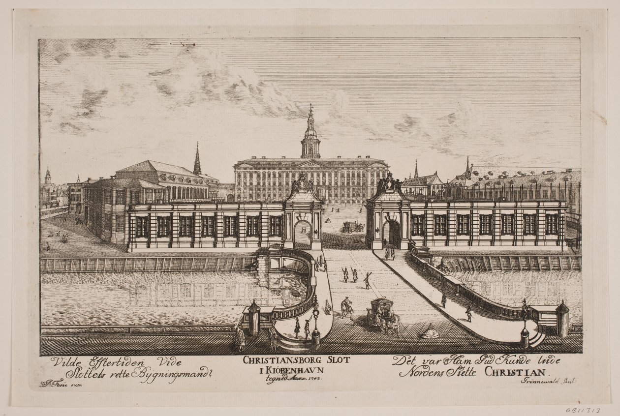 Castello di Christiansborg da Poul Isac Grønvold