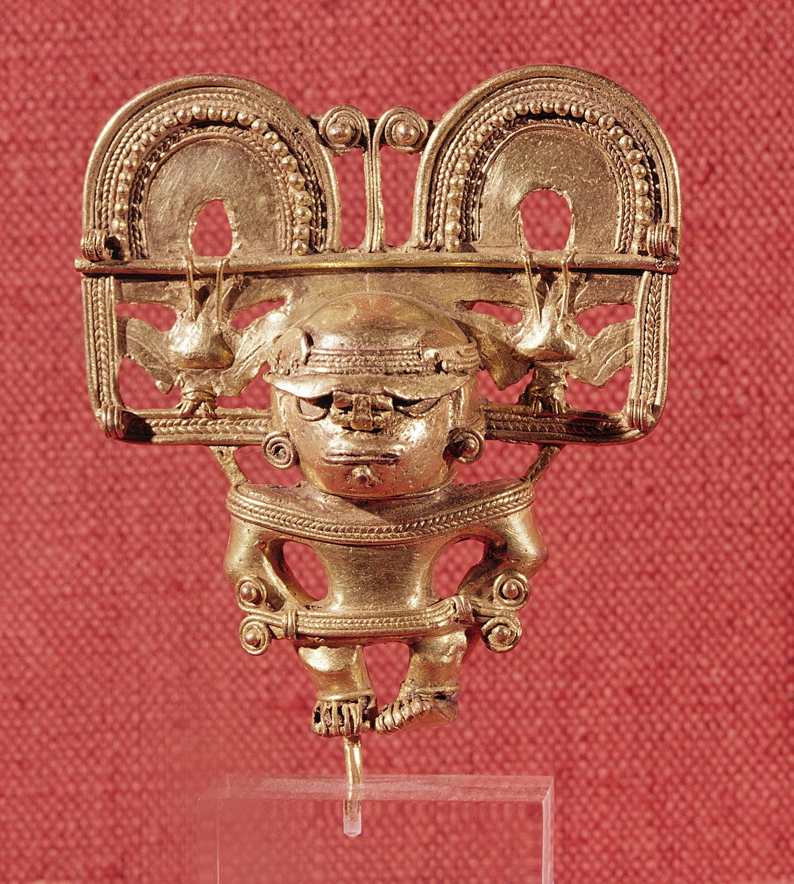 Figura Antropomorfa, Cultura Tairona (oro) da Pre Columbian