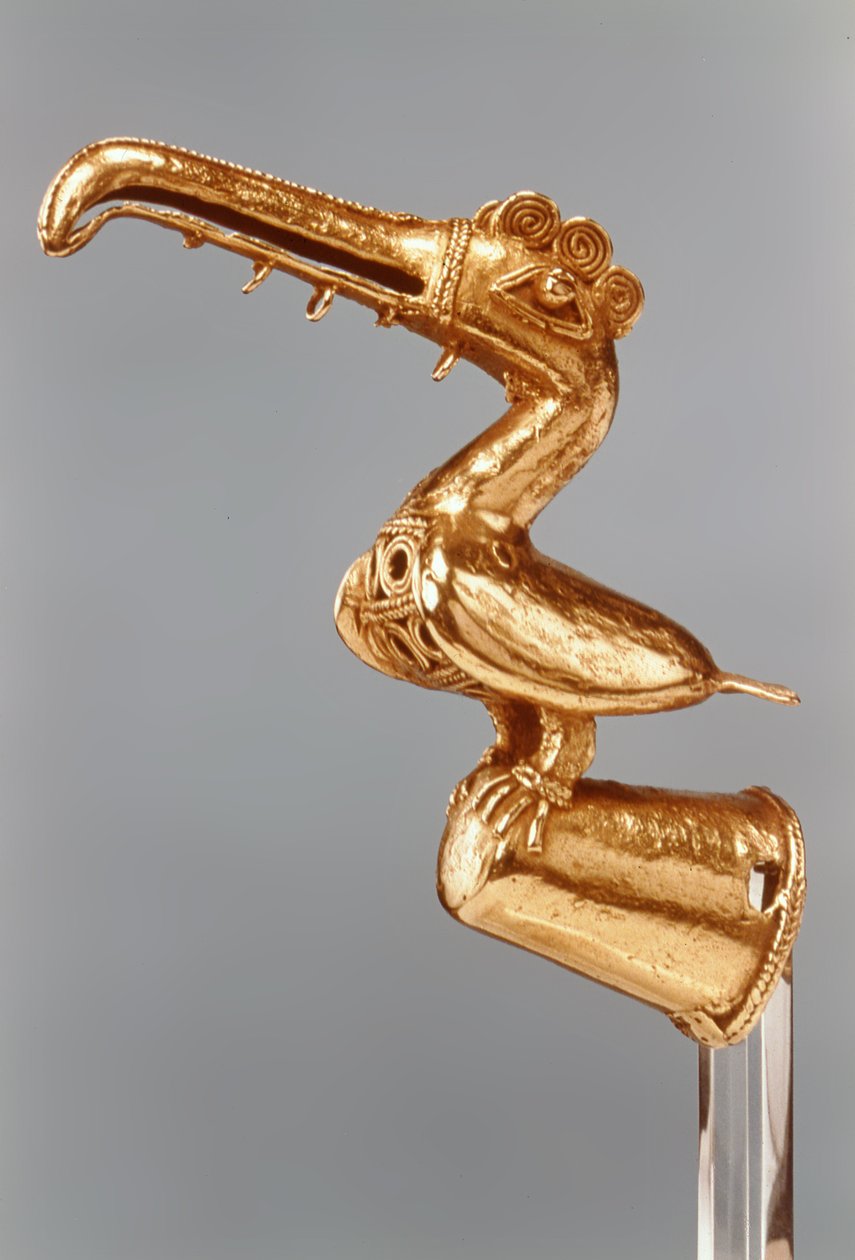 Tucano (oro) da Pre Columbian