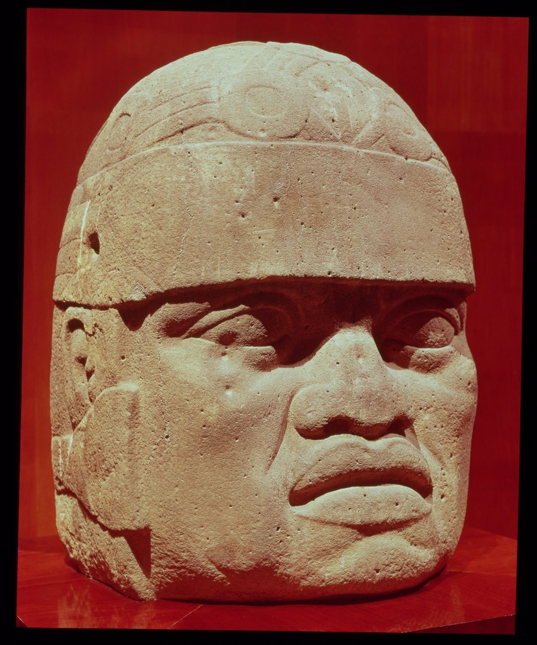 Testa colossale, Olmeca da Pre Columbian