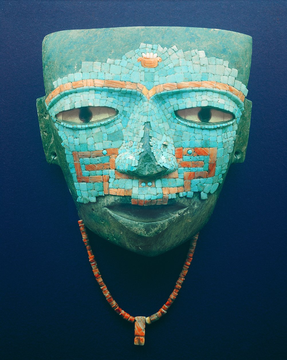 Maschera funeraria da Teotihuacan da Pre Columbian