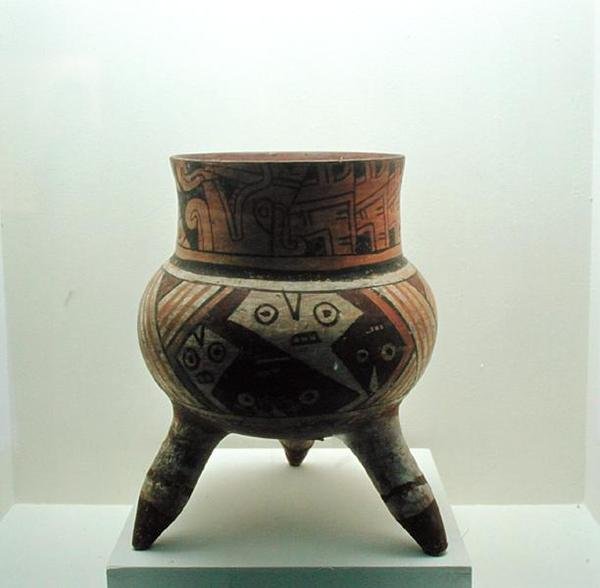 Vaso a treppiede da Pre Columbian Pre Columbian