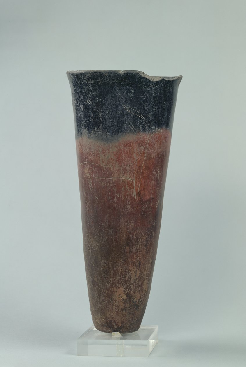 Vaso a bocca nera, Periodo Naqada I-II da Predynastic Period Egyptian