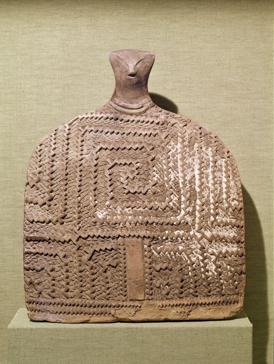 Grande figurina maschile (argilla) da Prehistoric
