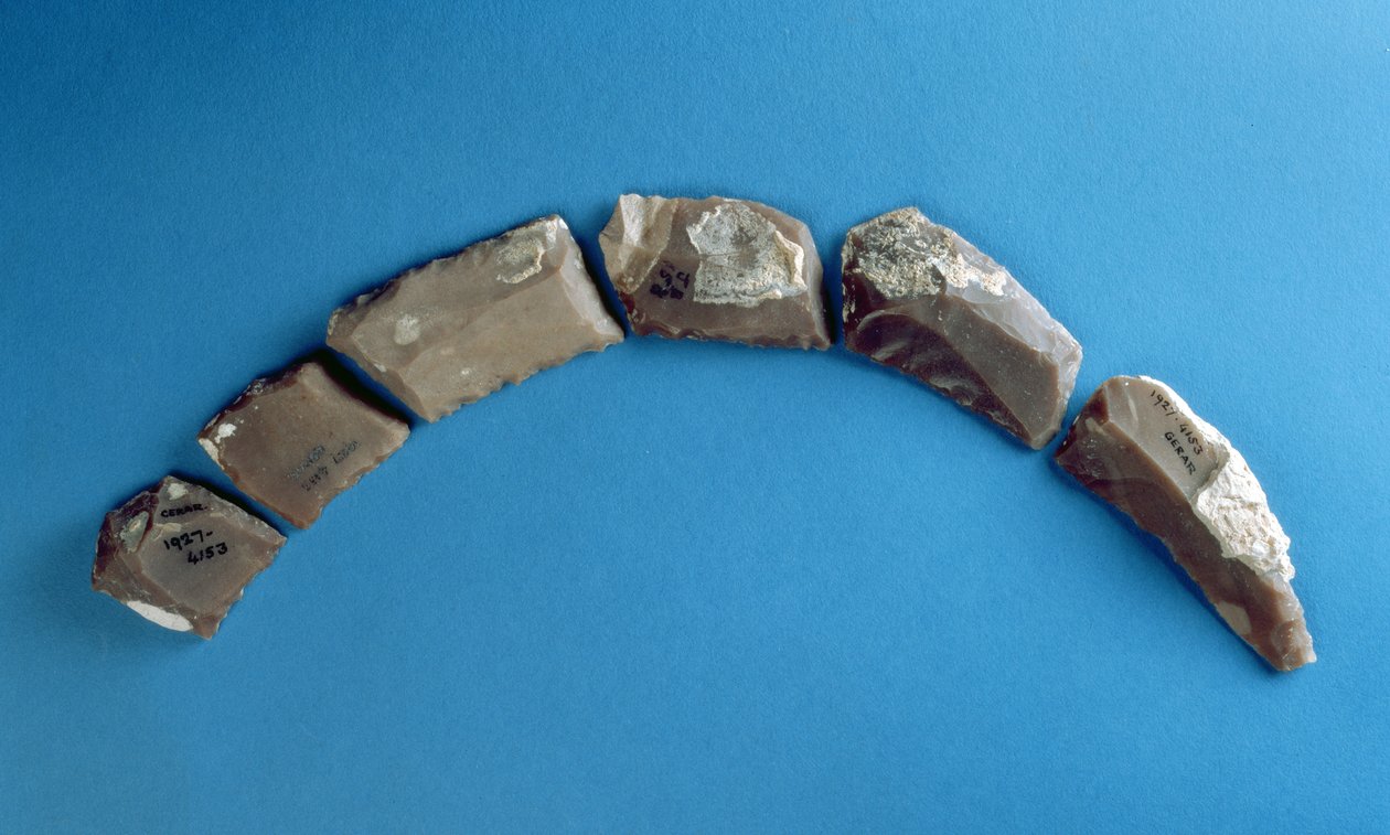 Lame di Falce da Israele, Tarda Età del Bronzo a Prima Età del Ferro da Prehistoric