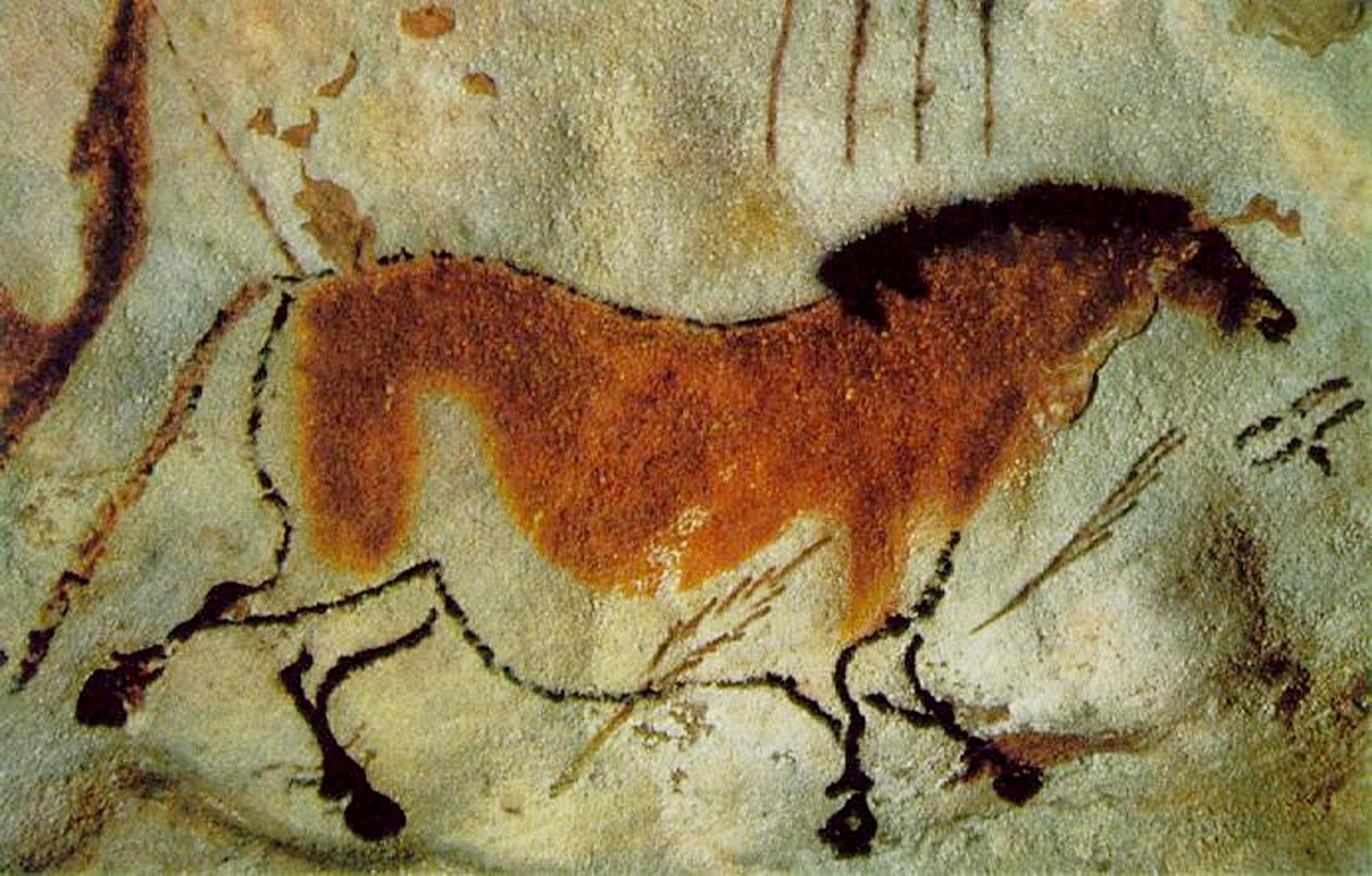 Un cavallo, c.15.000-10.000 a.C. da Prehistoric