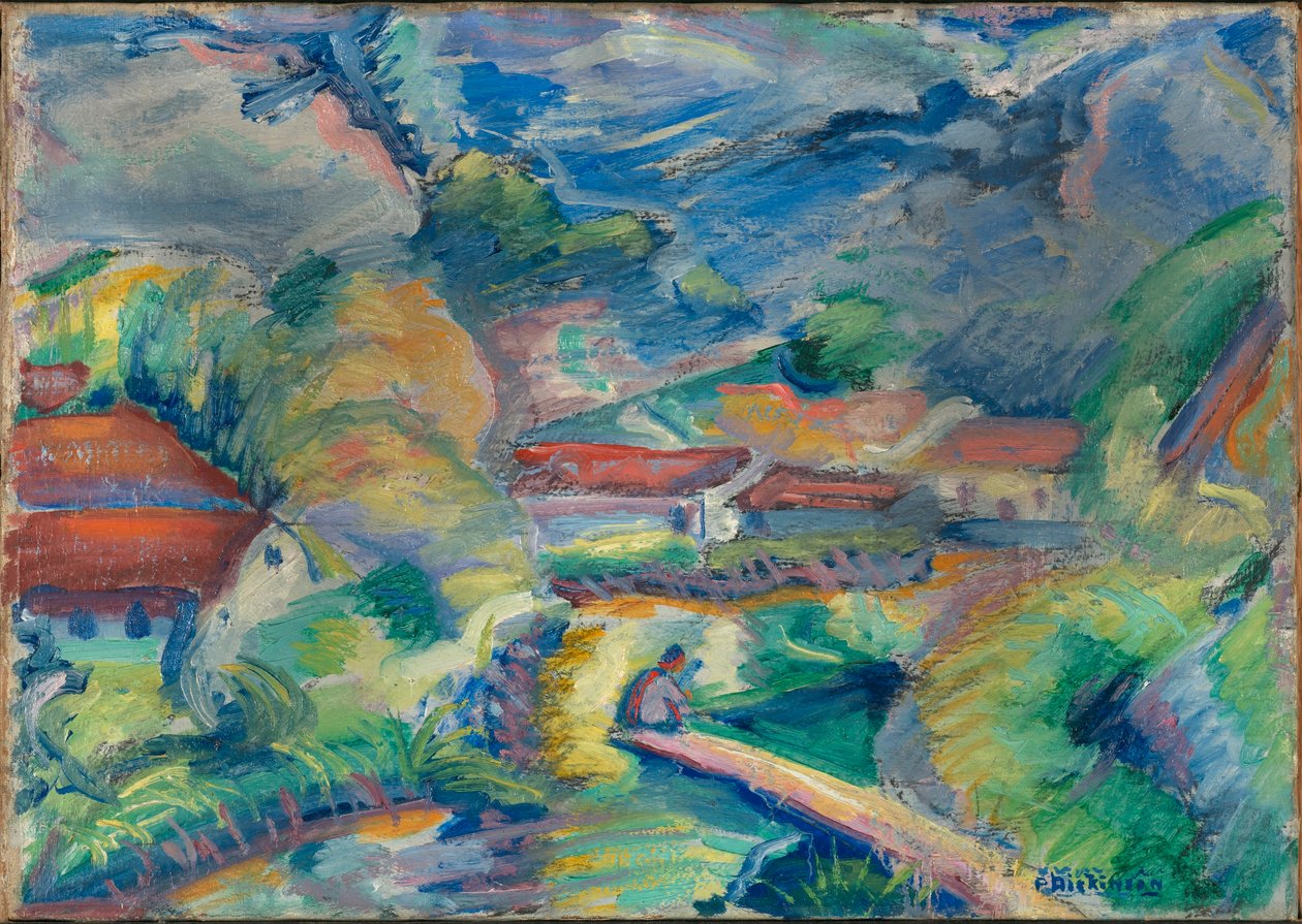 Paesaggio senza titolo da Preston Dickinson