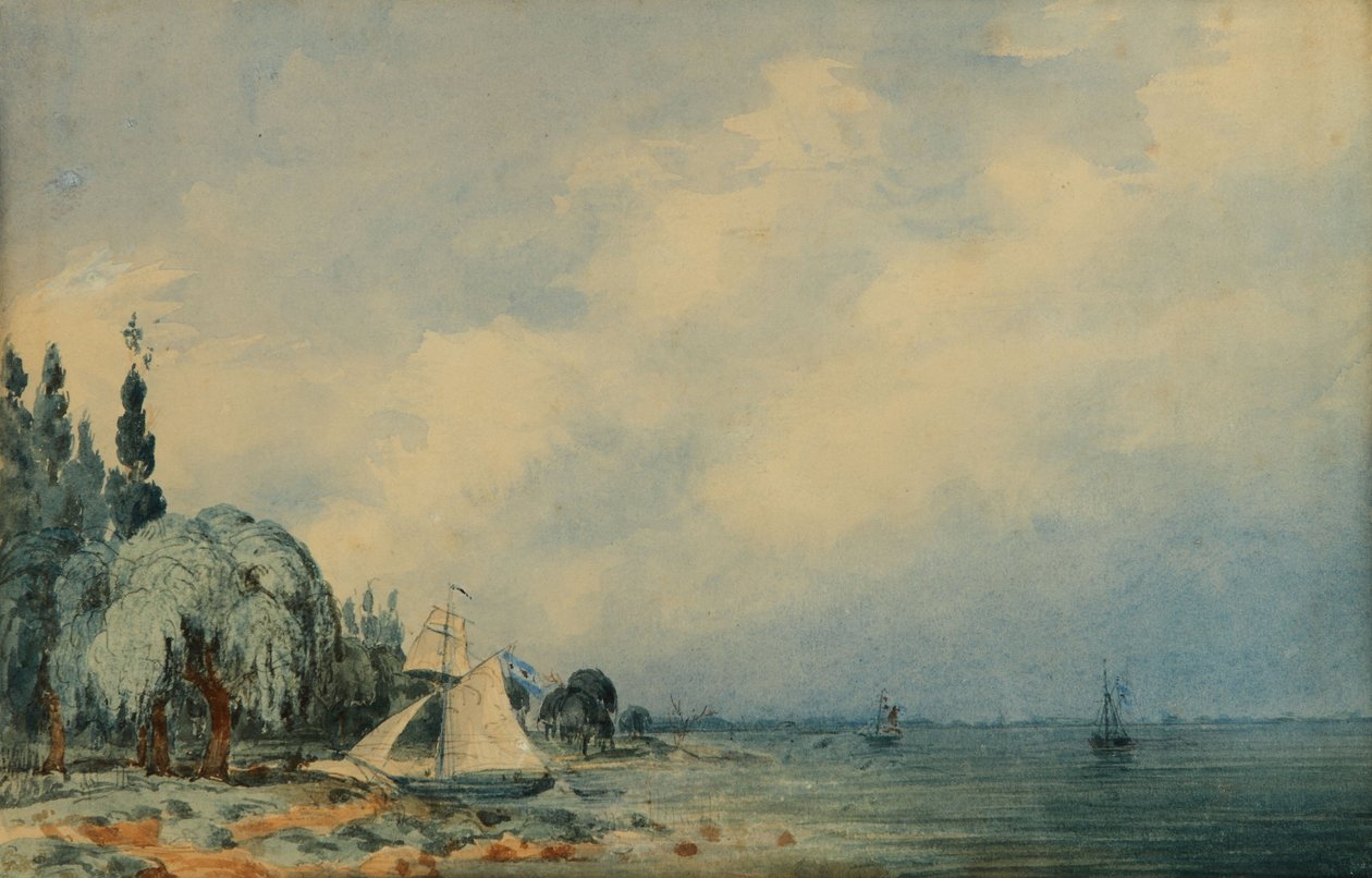 Paesaggio costiero (San Isidro) da Prilidiano Pueyrredon