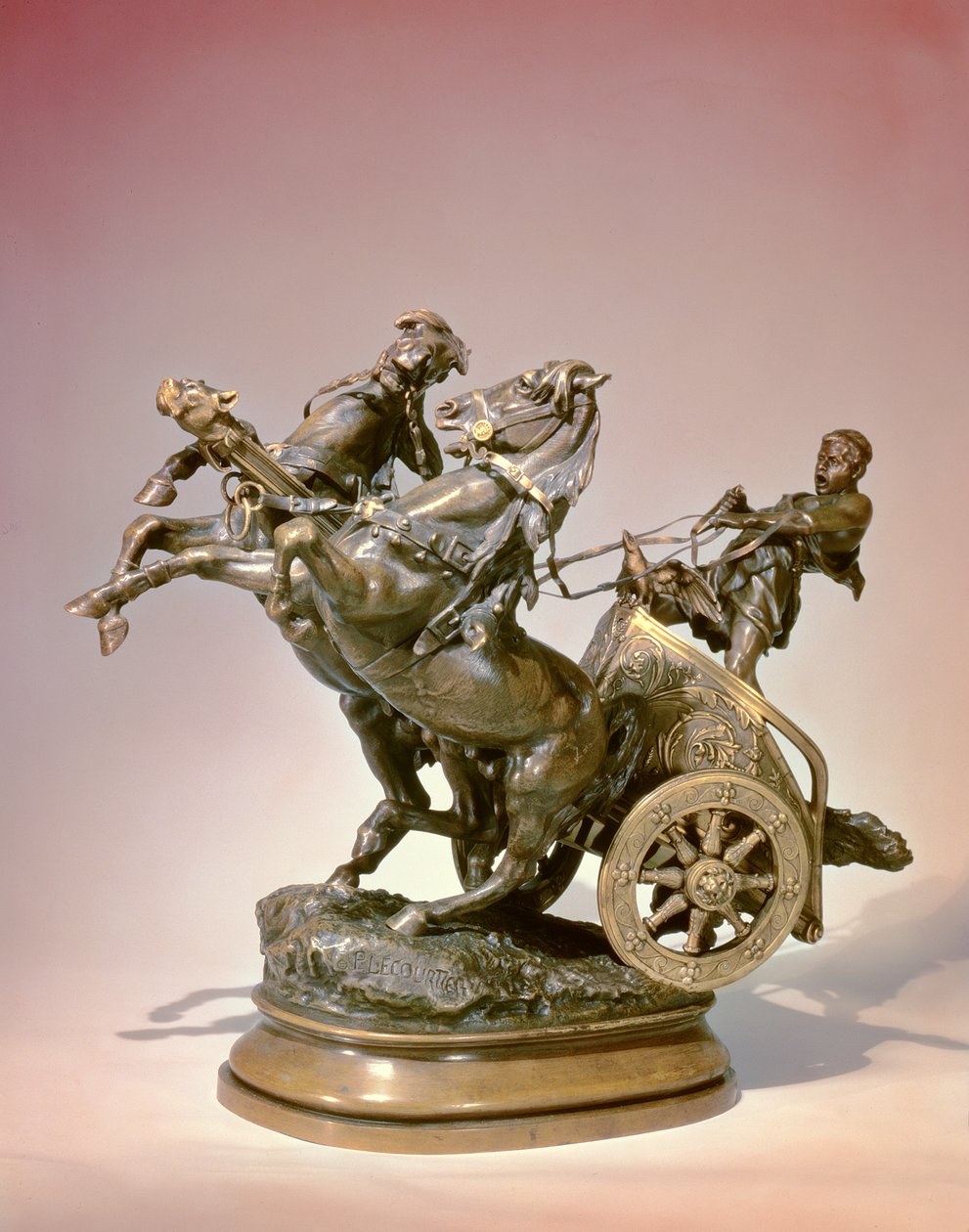 Auriga (bronzo) da Prosper Lecourtier