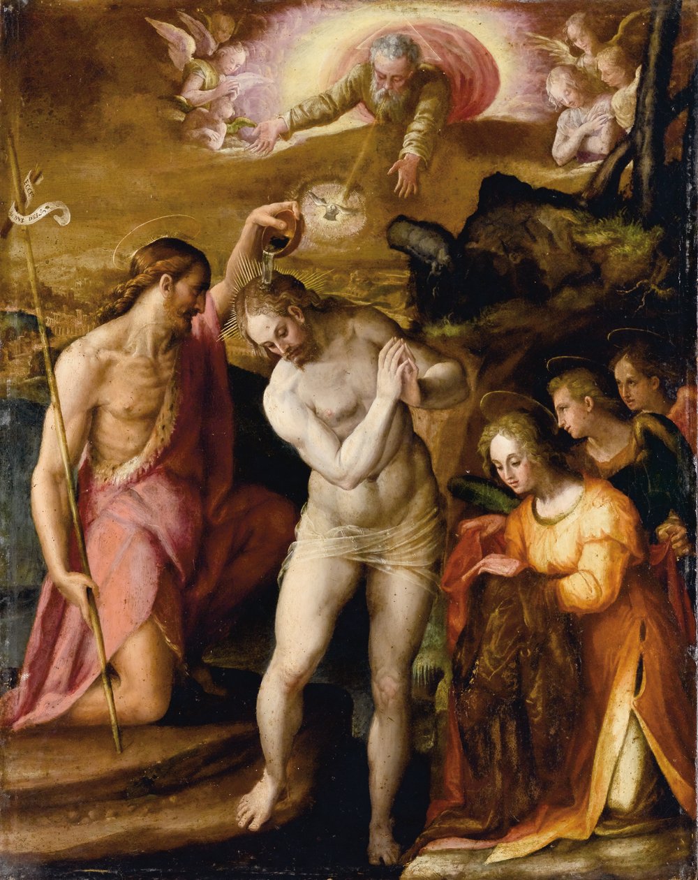 Battesimo di Cristo da Prospero Fontana