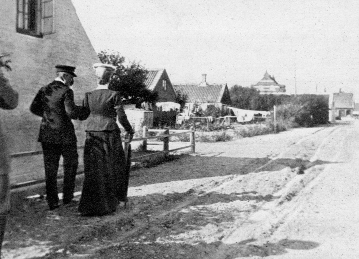Sbarco a Skagen, Danimarca, 1908 da Queen Alexandra