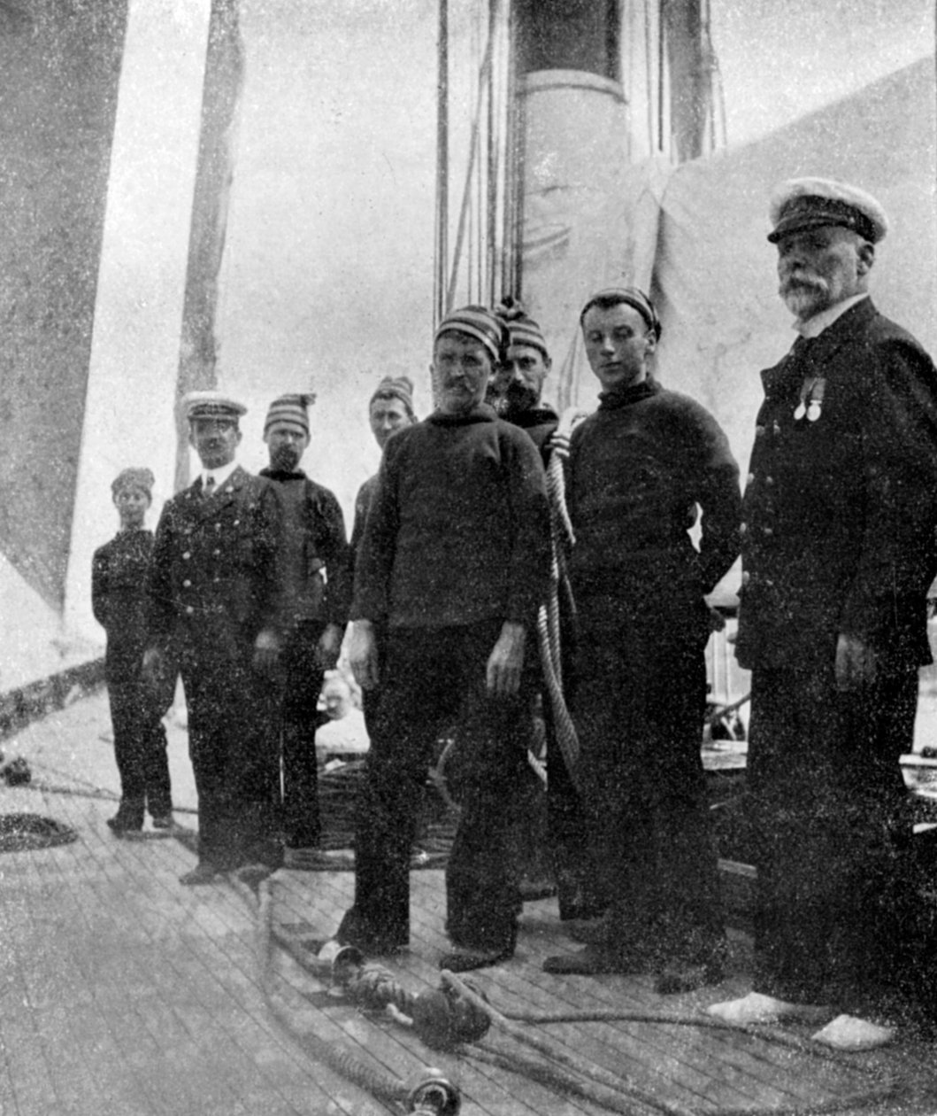 A bordo dello yacht Britannia, 1908 da Queen Alexandra