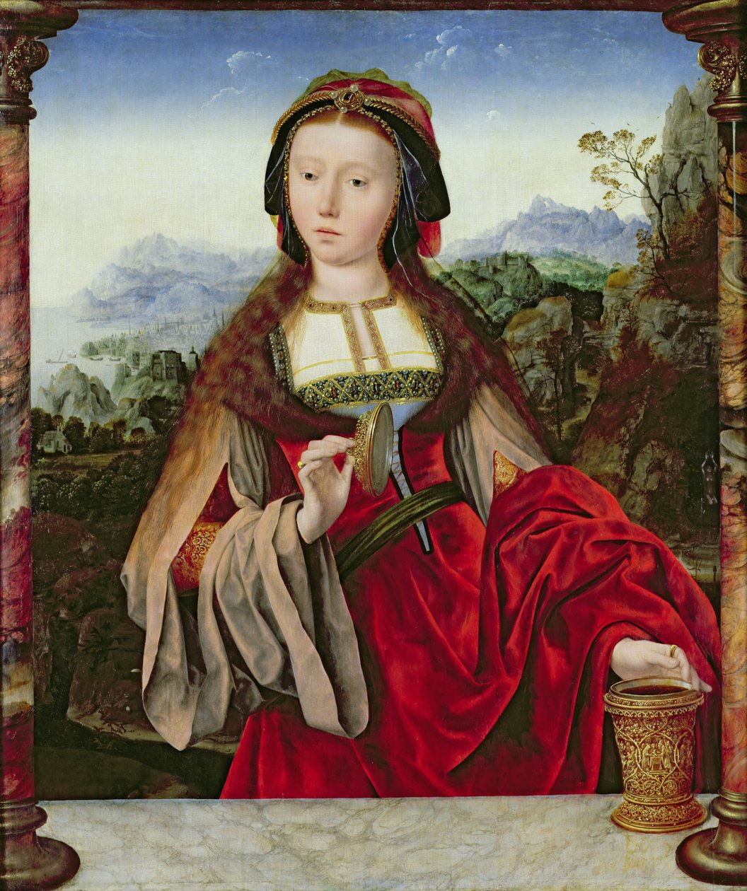 Maria Maddalena, c.1520-25 da Quentin Massys or Metsys