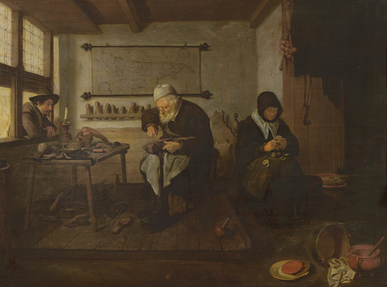 Il calzolaio da Quiringh Van Brekelenkam