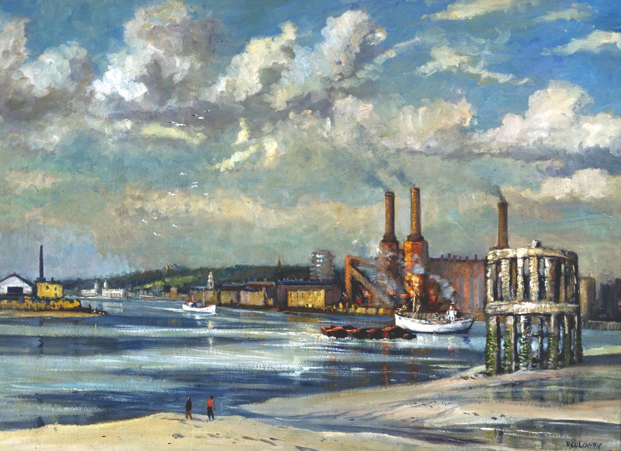 Bassa marea, Deptford da RCD Lowry