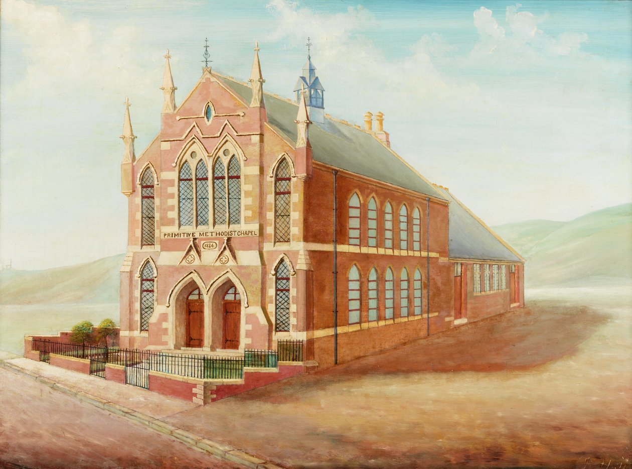 Chiesa metodista primitiva di Moor Street da R.M. Hall