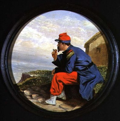 Ritratto di un soldato francese da R.W. Davids
