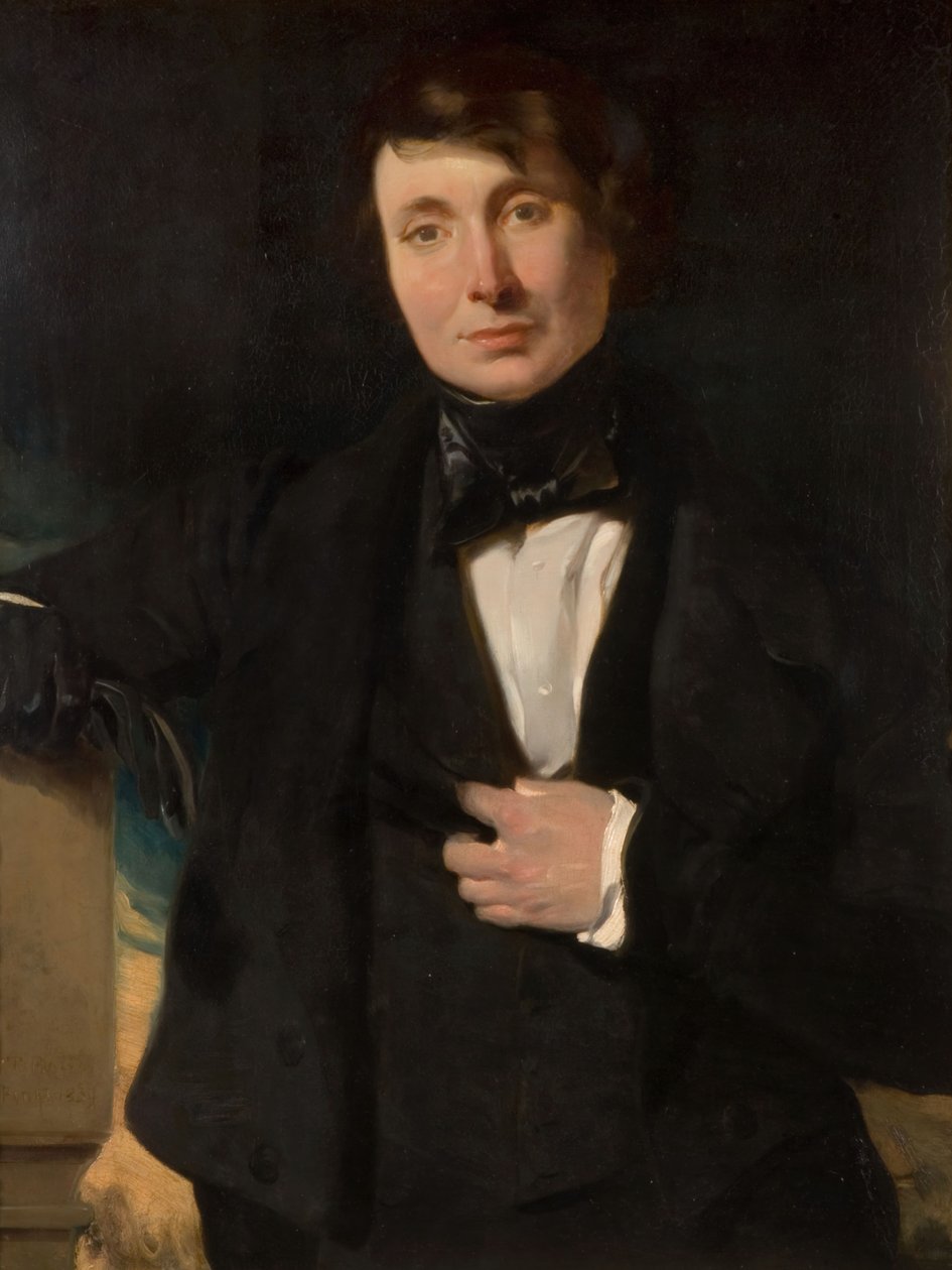 Ritratto di un uomo, 1839 da R. T. Bott