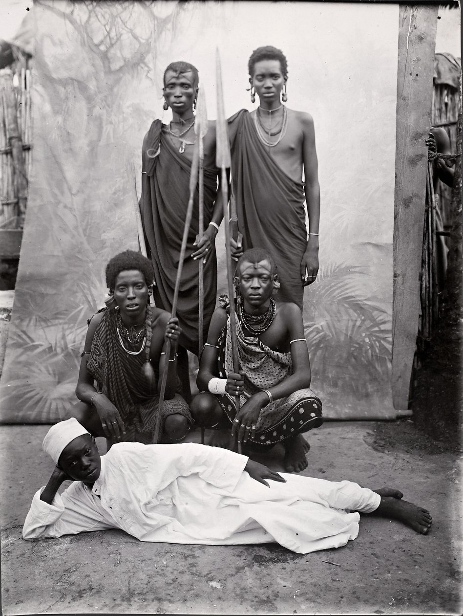 Guerrieri Maasai da R. V. Pereira