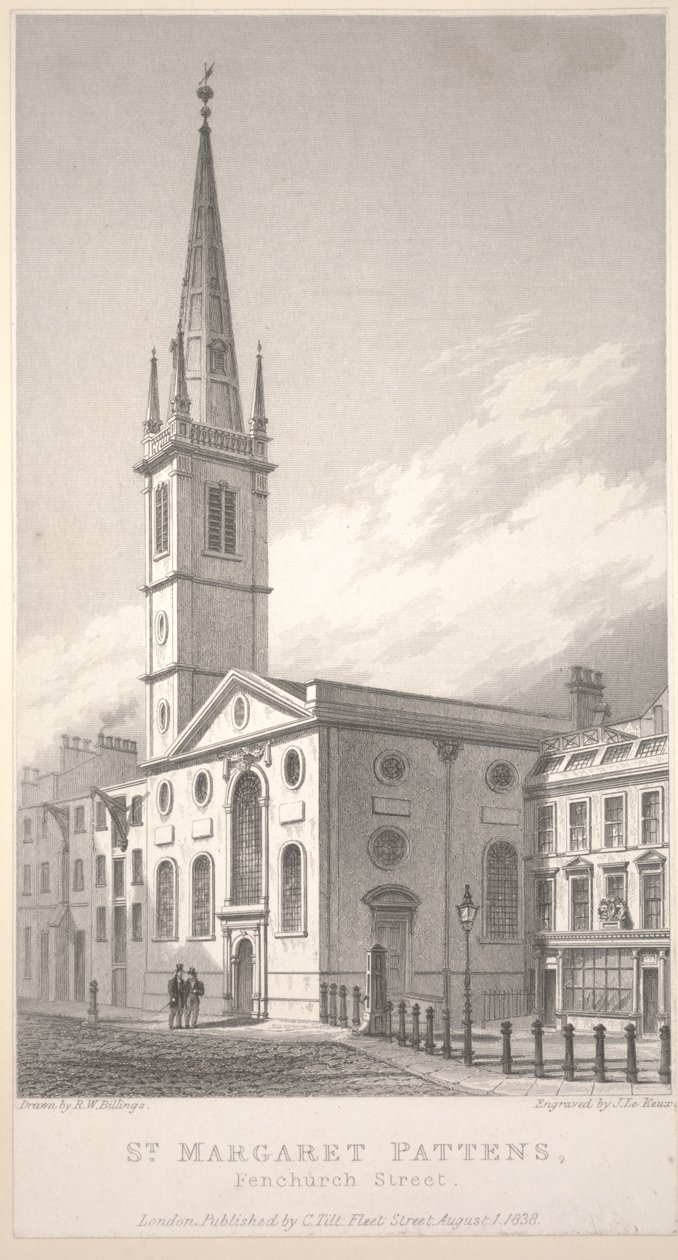 Santa Margherita Pattens, Fenchurch Street da R. W. Billings