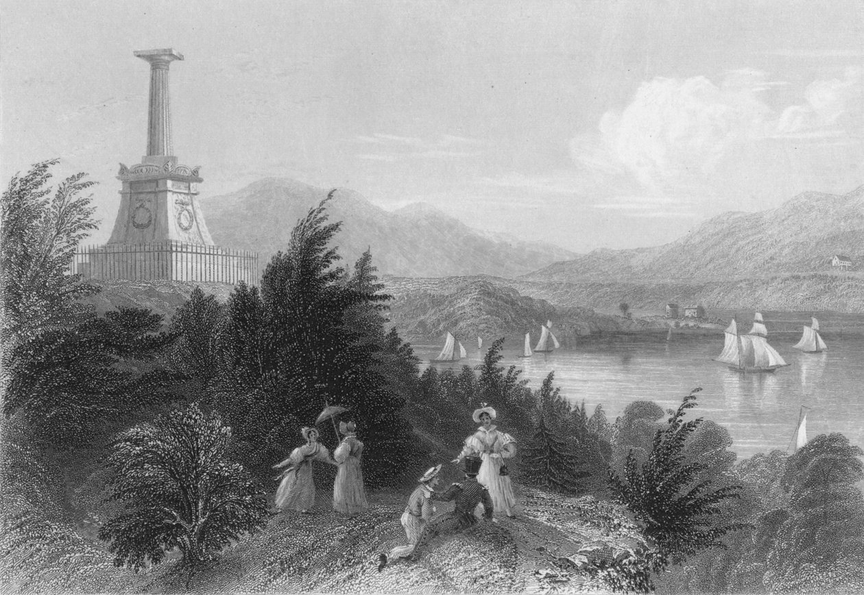 La tomba di Kosciuszko, 1837 da R. Young