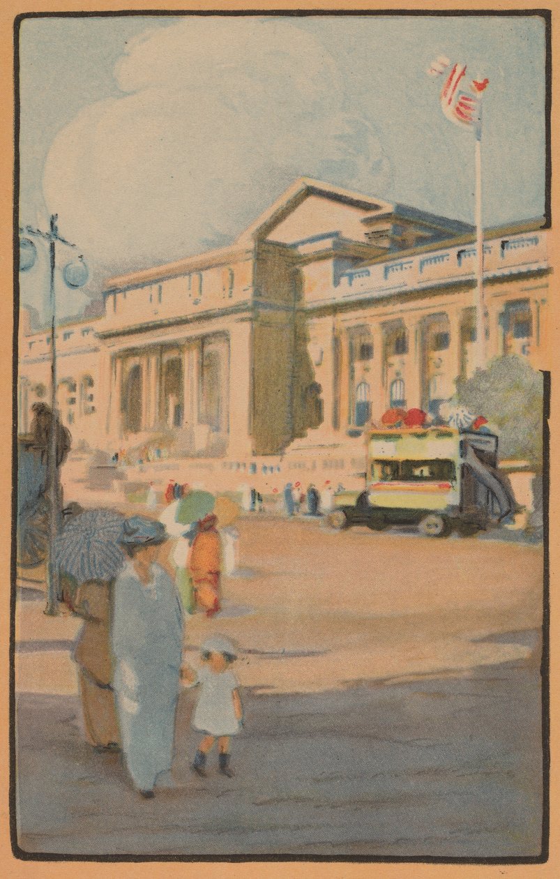 Biblioteca pubblica di New York, 1914 da Rachael Robinson Elmer