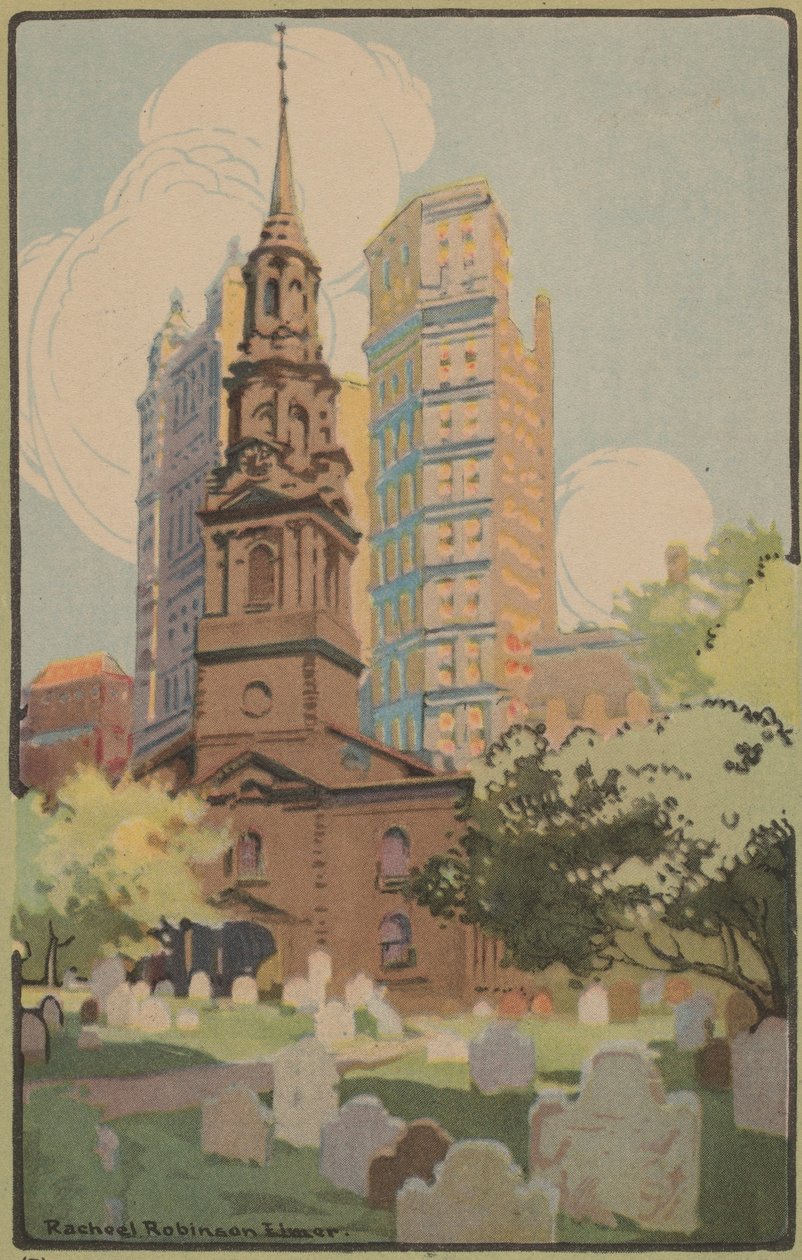 Cappella di San Paolo, 1914 da Rachael Robinson Elmer