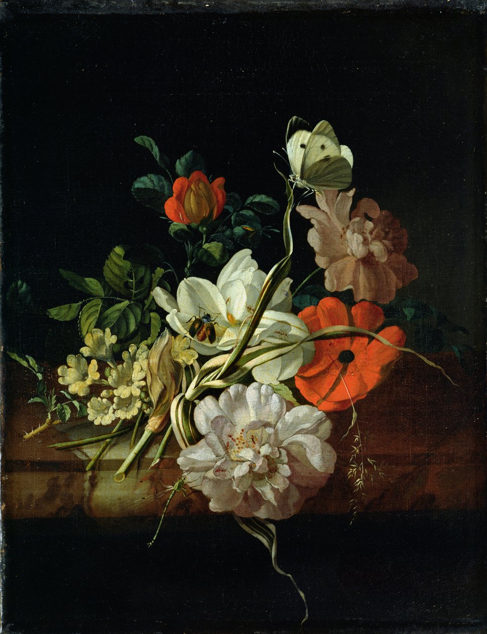 Natura morta con fiori da Rachel Ruysch