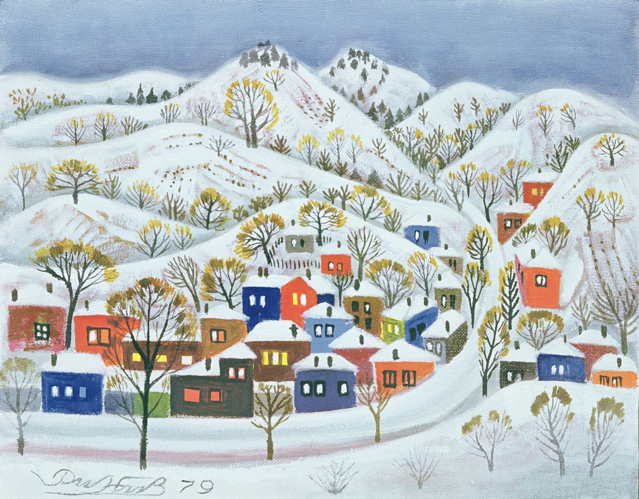 Inverno, 1979 da Radi Nedelchev