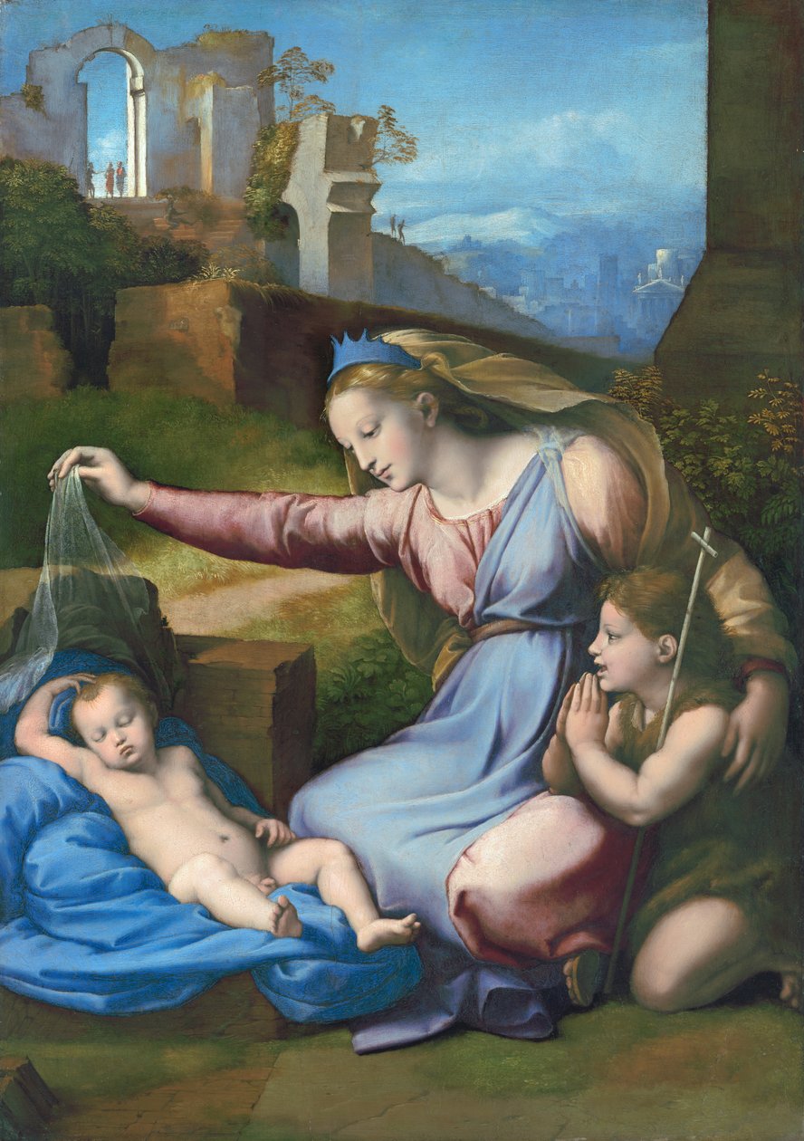 La Vergine col velo da Raffaello Sanzio Raphael