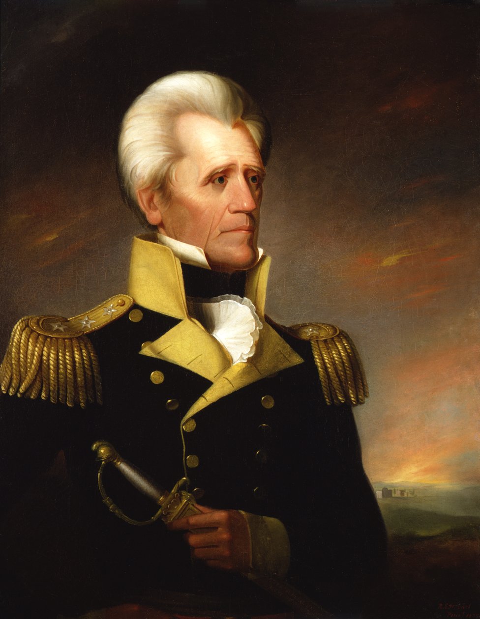 Andrew Jackson, 1835 da Ralph EW Earl