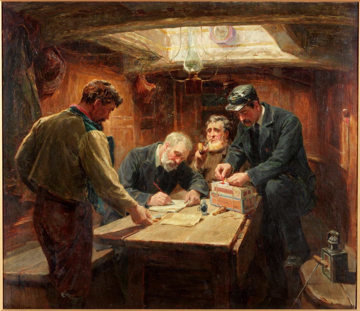 Dazio Pagato, 1896 da Ralph Hedley
