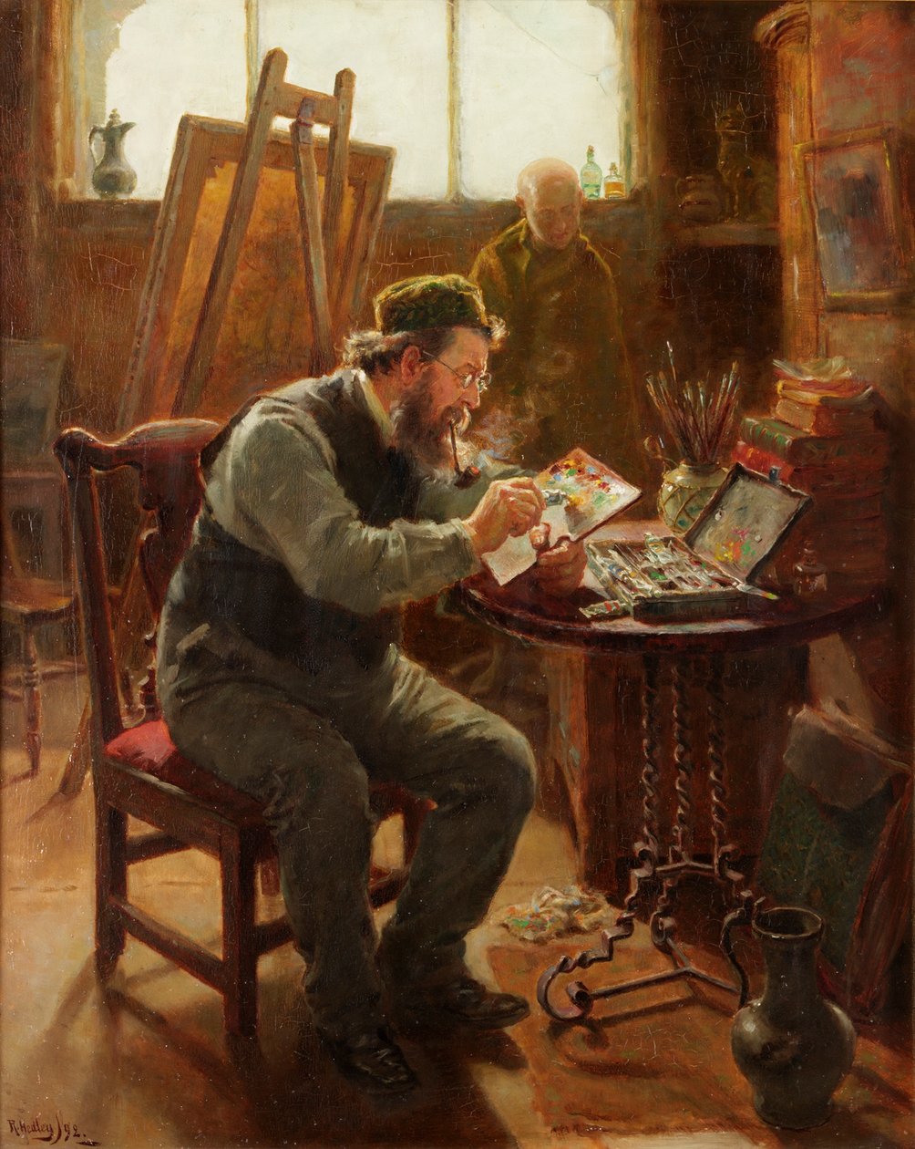 Ritratto di Stephen Brownlow da Ralph Hedley
