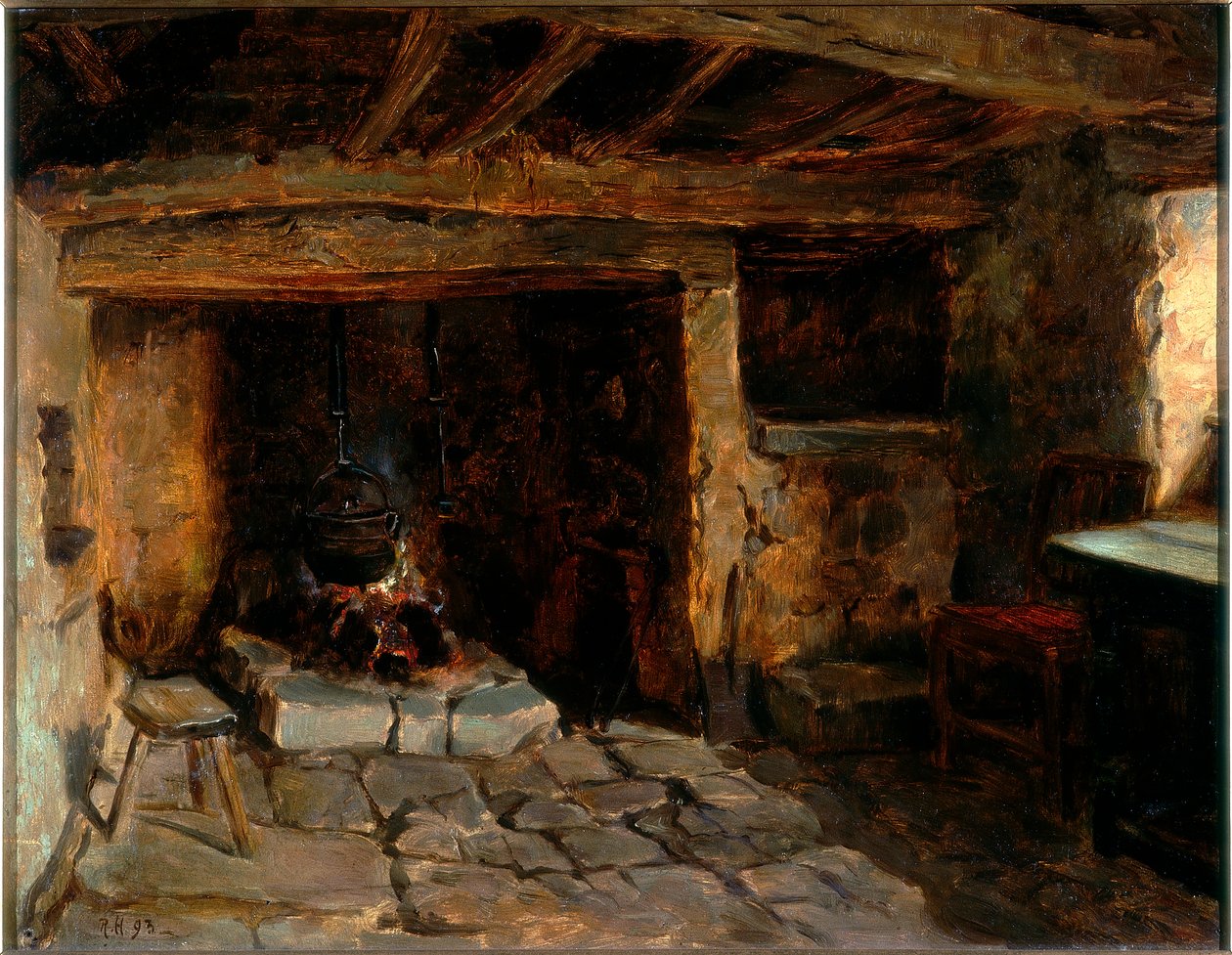 La vecchia cucina da Ralph Hedley