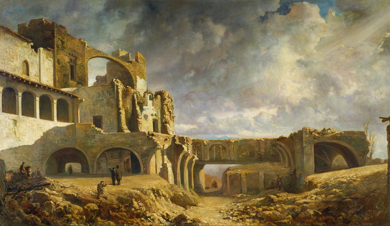 Rovine del palazzo da Ramón Martí Alsina