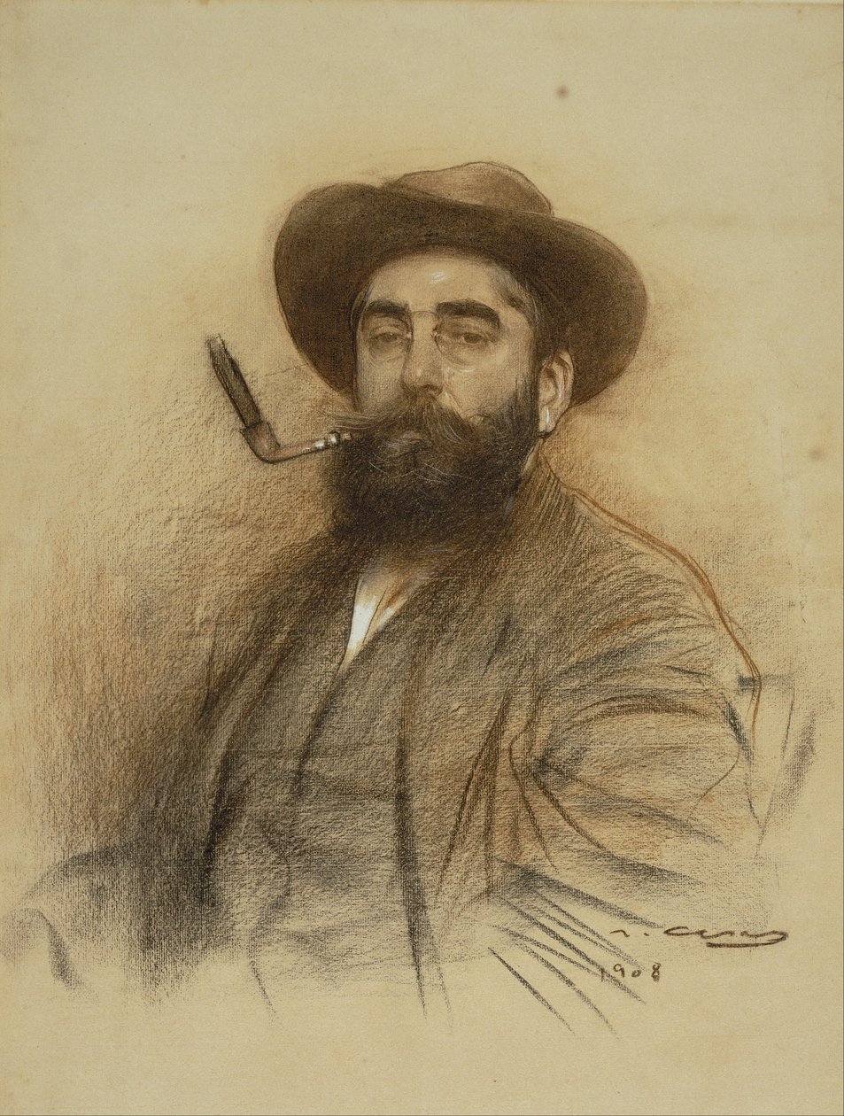Autoritratto da Ramón Casas