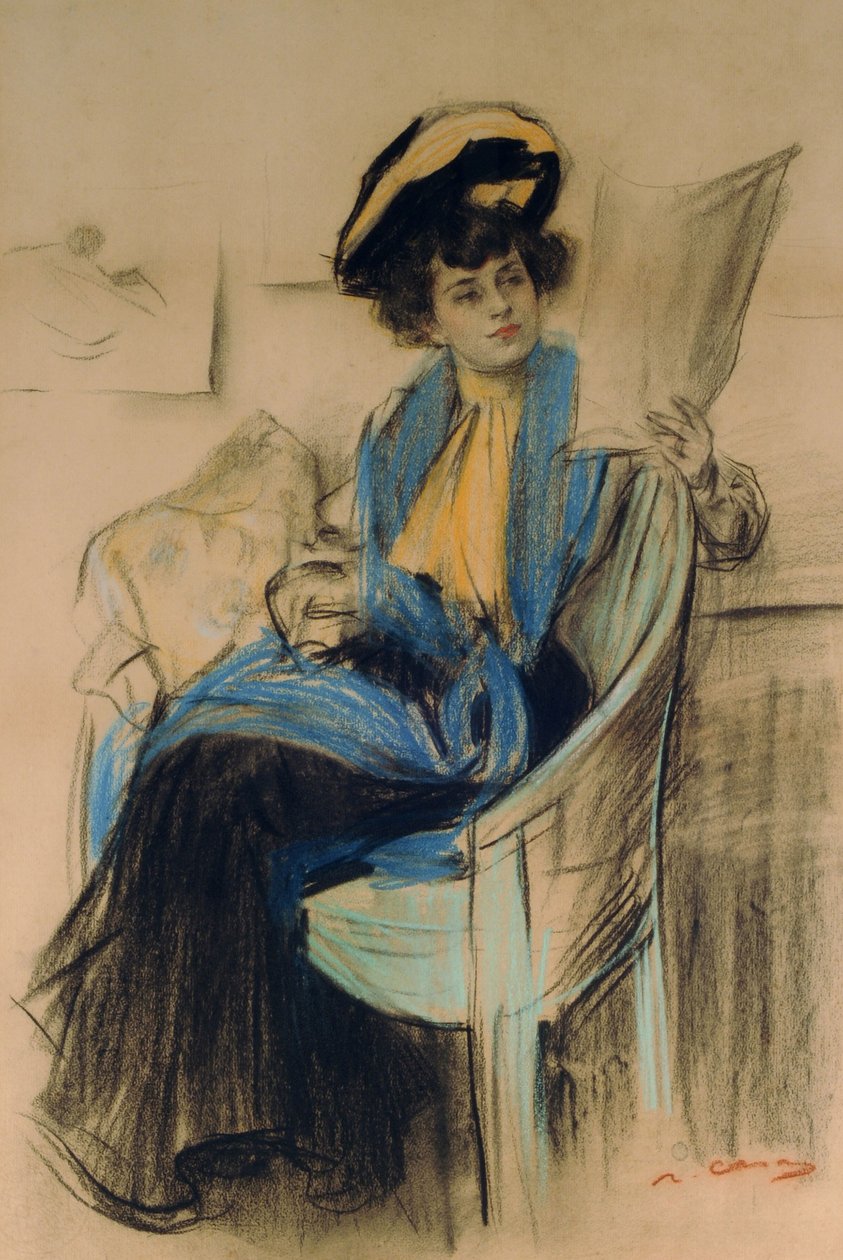 Mademoiselle Clo-Clo da Ramón Casas
